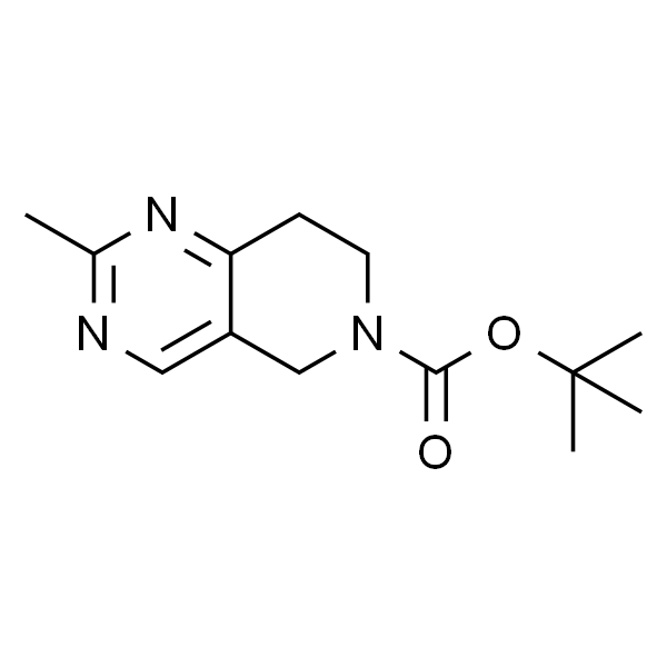 2-甲基-7,8-二氢吡啶并[4,3-d]嘧啶-6(5H)-羧酸叔丁酯