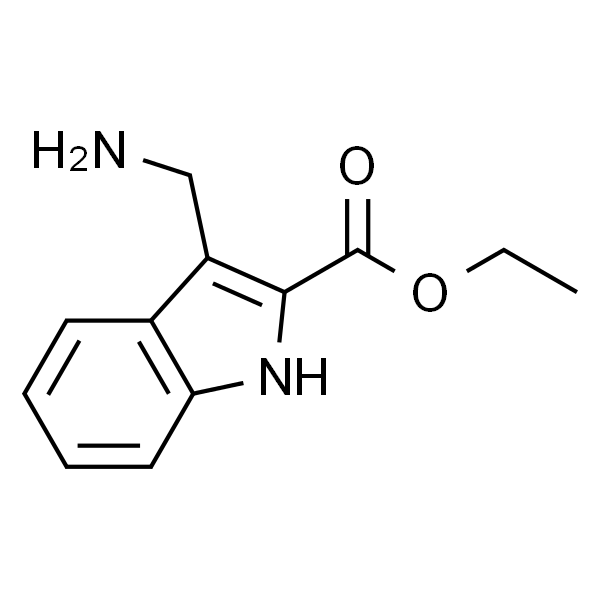 3-(氨甲基)-1H-吲哚-2-甲酸乙酯