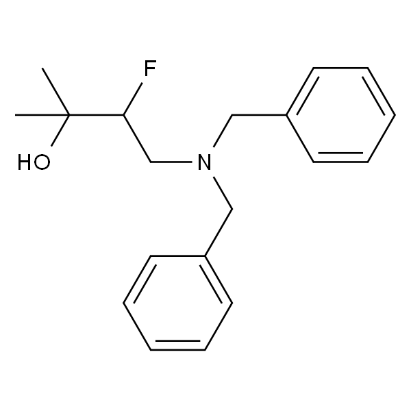 2-甲基-3-氟-4-(二苄基氨基)-2-丁醇