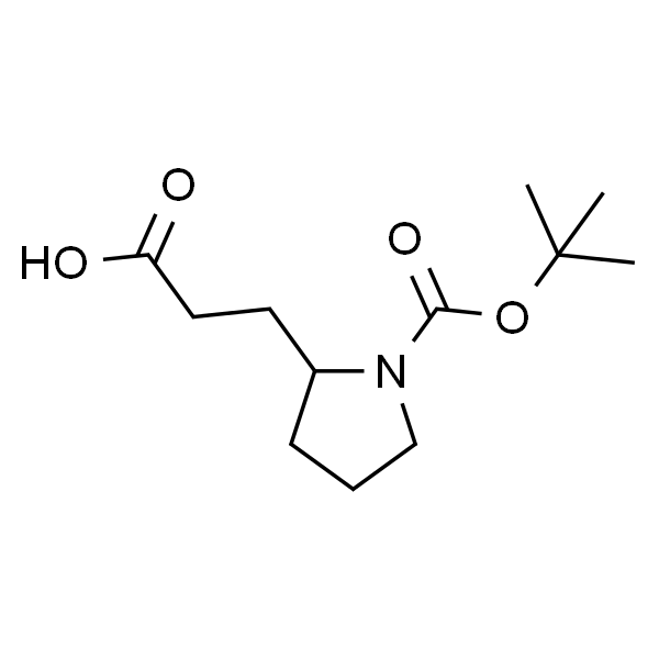 3-(1-(叔丁氧羰基)吡咯烷-2-基)丙酸