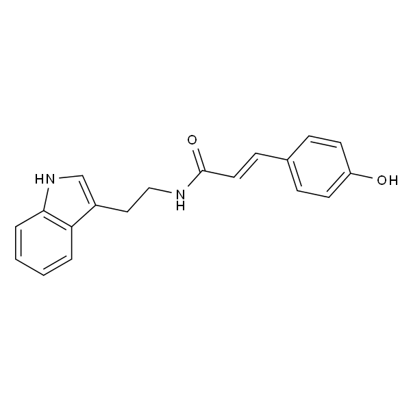 (E)-N-[2-(3-吲哚基)乙基]-3-(4-羟基苯基)丙烯酰胺