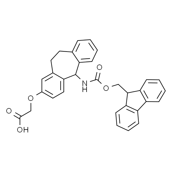 (R,S)-2-[[5-(9-芴甲氧羰基氨基)二苯并[A,D]环庚烷-2-基]氧]乙酸