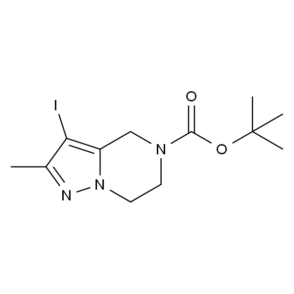 3-碘代-2-甲基-6,7-二氢吡唑并[1,5-a]吡嗪-5(4H)-羧酸叔丁酯
