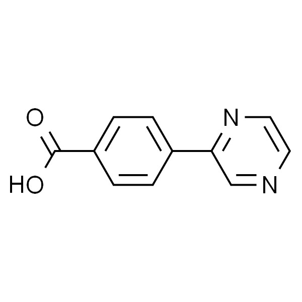 4-(Pyrazin-2-yl)benzoic acid