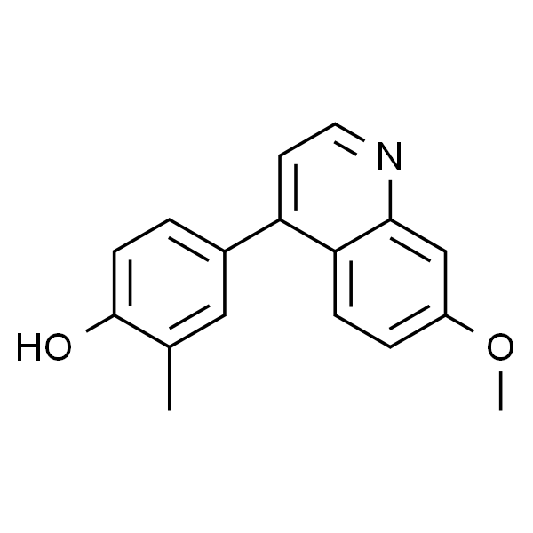 4-(7-甲氧基喹啉-4-基)-2-甲基苯酚