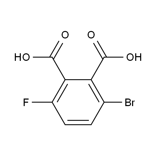 3-溴-6-氟邻苯二甲酸