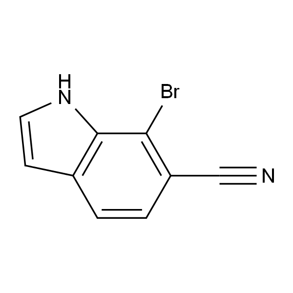 7-溴-1H-吲哚-6-碳腈