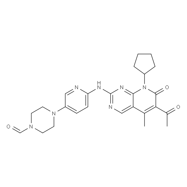 4-(6-((6-乙酰基-8-环戊基-5-甲基-7-氧代-7,8-二氢吡啶并[2,3-d]嘧啶-2-基)氨基)吡啶-3-基)哌嗪-1-甲醛(帕博西尼杂质)