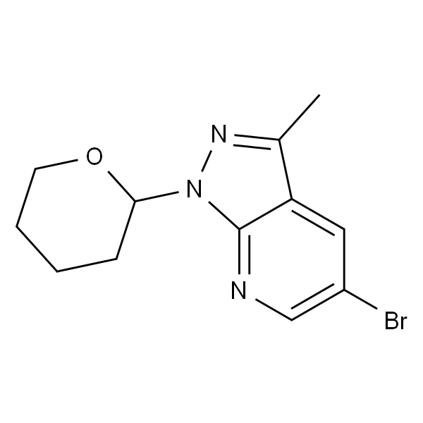 5-溴-3-甲基-1-(四氢-2H-吡喃-2-基)-1H-吡唑并[3,4-b]吡啶