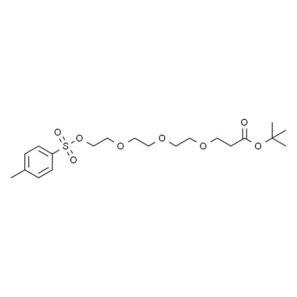 3-(2-(2-(2-(甲苯磺酰氧基)乙氧基)乙氧基)乙氧基)丙酸叔丁酯
