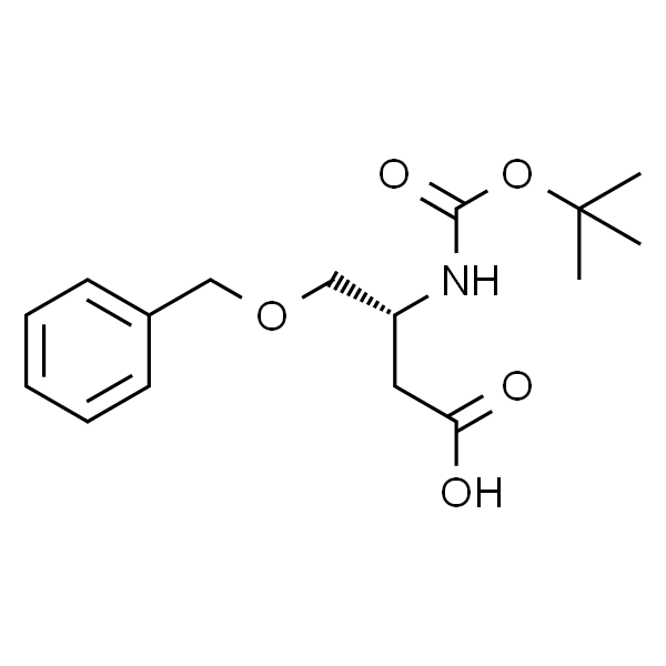 (R)-4-(苄氧基)-3-((叔丁氧基羰基)氨基)丁酸