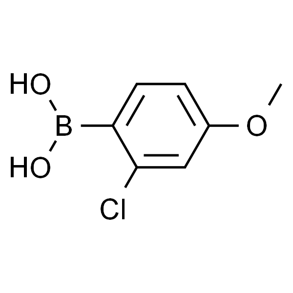 2-氯-4-甲氧基苯硼酸 (含不同量的酸酐)