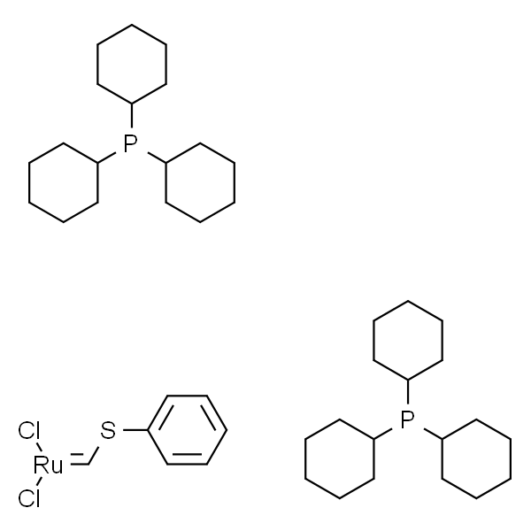 三环己基膦[3-苯基-1H-茚-1-亚基][1,3-双(2,4,6-三甲基苯基)-4,5-二氢咪唑-2-亚基]二氯化钌(II)