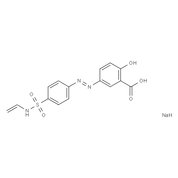 聚[1-[4-(3-羧基-4-羟基苯偶氮)苯磺酰氨基]-1,2-乙二基钠盐]