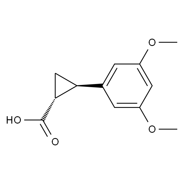 反式-2-（3，5-二甲氧基苯基）环丙烷-1-羧酸