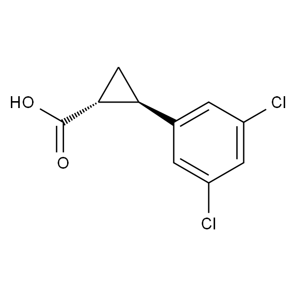 反式-2-（3，5-二氯苯基）环丙烷-1-羧酸