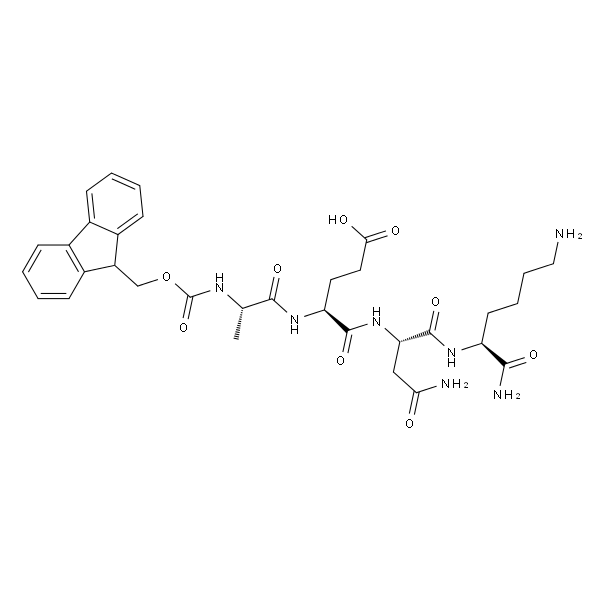 Fmoc-Ala-Glu-Asn-Lys-NH2