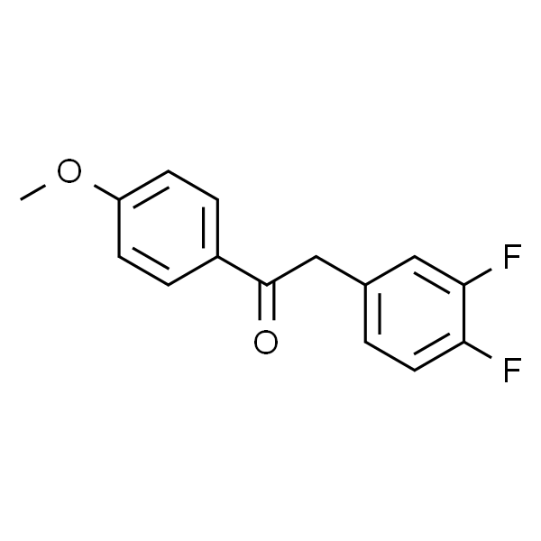2-(3,4-difluorophenyl)-1-(4-methoxyphenyl)ethanone