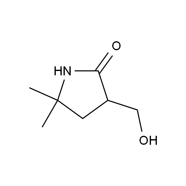 3-(羟甲基)-5,5-二甲基吡咯烷-2-酮