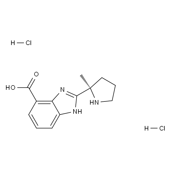 (R)-2-(2-甲基-2-吡咯烷基)-1H-苯并咪唑-4-甲酸二盐酸盐