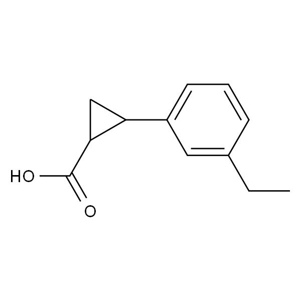 2-（3-乙基苯基）环丙烷-1-羧酸