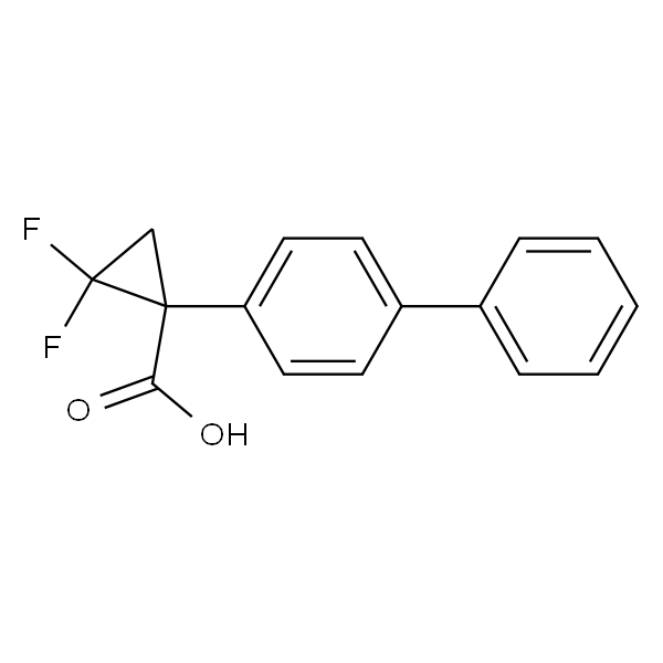 1-（[[1，1'-联苯] -4-基）-2，2-二氟环丙烷-1-羧酸
