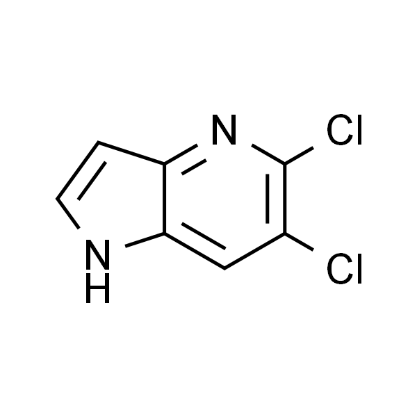 5,6-二氯-1H-吡咯并[3,2-b]吡啶