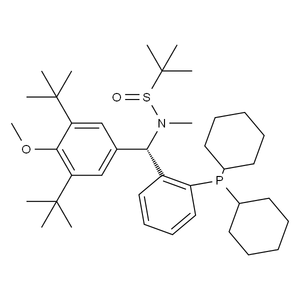 [S(R)]-N-[(S)-[3,5-二叔丁基-4-甲氧基苯基][2-(二环己基膦)苯基]甲基]-N-甲基-2-叔丁基亚磺酰胺