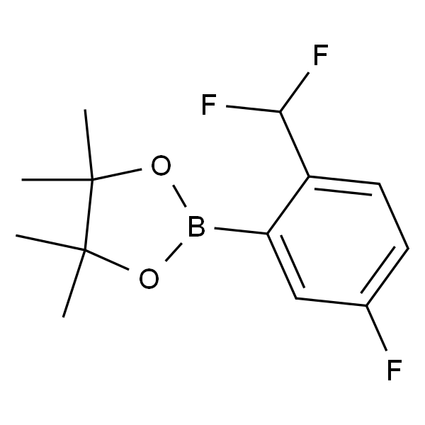 2-(2-(二氟甲基)-5-氟苯基)-4,4,5,5-四甲基-1,3,2-二氧硼烷