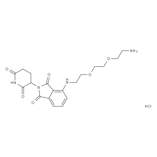 Thalidomide-PEG2-C2-NH2(hydrochloride)