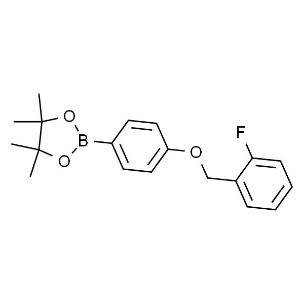 2-[4-(2-氟-苄氧基)-苯基]-4,4,5,5-四甲基-[1,3,2]二氧杂硼戊烷