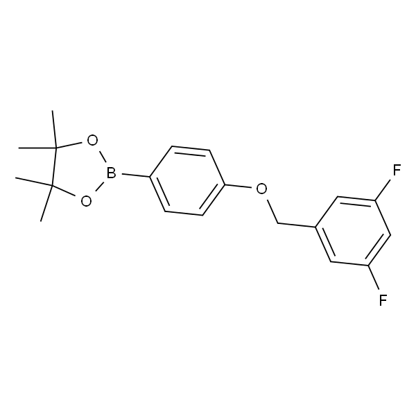 2-(4-((3,5-二氟苄基)氧基)苯基)-4,4,5,5-四甲基-1,3,2-二噁硼烷
