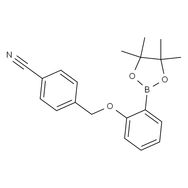 4-[2-(4,4,5,5-四甲基-[1,3,2]二氧杂硼环戊烷-2-基)-苯氧基甲基]-苯腈
