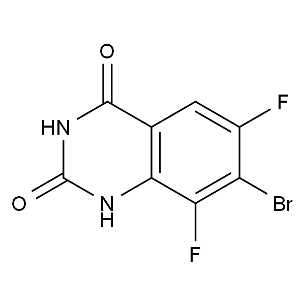 7-溴-6,8-二氟喹唑啉-2,4(1H,3H)-二酮