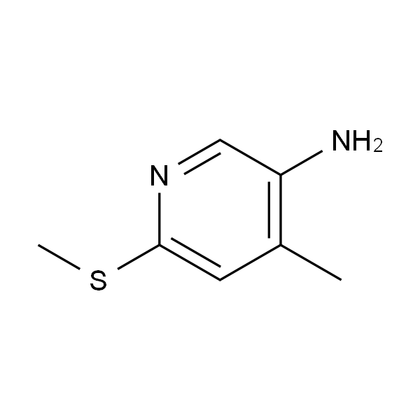 3-氨基-4-甲基-6-(甲硫基)吡啶