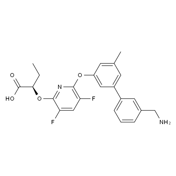 (R)-2-((6-((3'-(氨基甲基)-5-甲基-[1,1'-联苯]-3-基)氧基)-3,5-二氟吡啶-2-基)氧基)丁酸