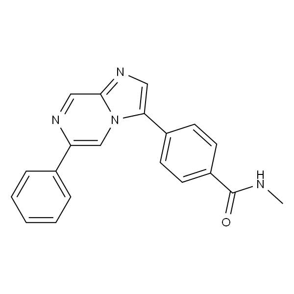 N-甲基-4-(6-苯基咪唑[1,2-a]吡嗪-3-)苯甲酰胺