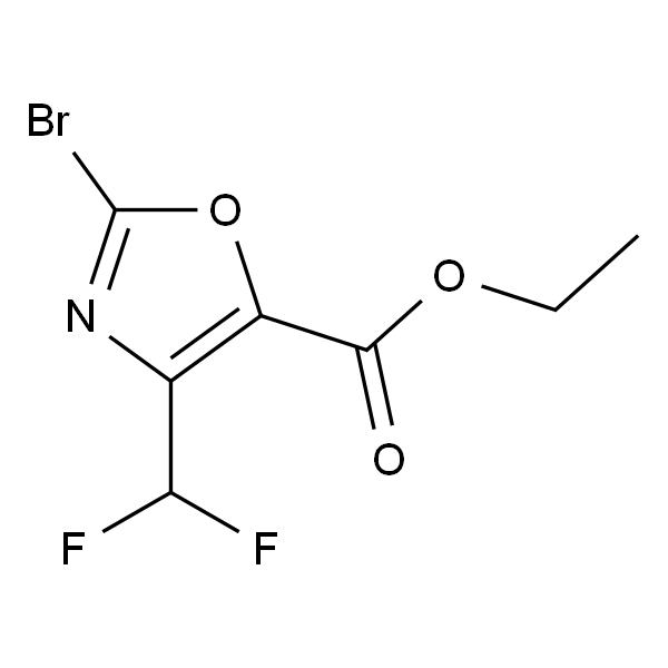 2-溴-4-(二氟甲基)噁唑-5-甲酸乙酯