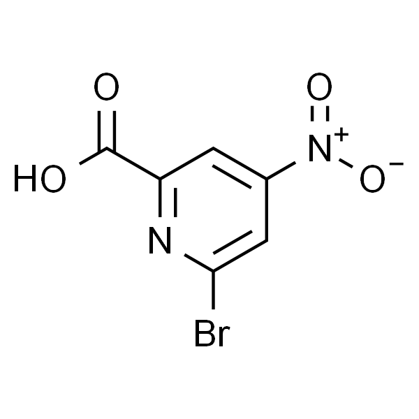 6-溴-4-硝基吡啶甲酸