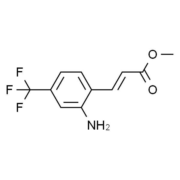 (E)-3-(2-氨基-4-三氟甲基苯基)丙烯酸甲酯