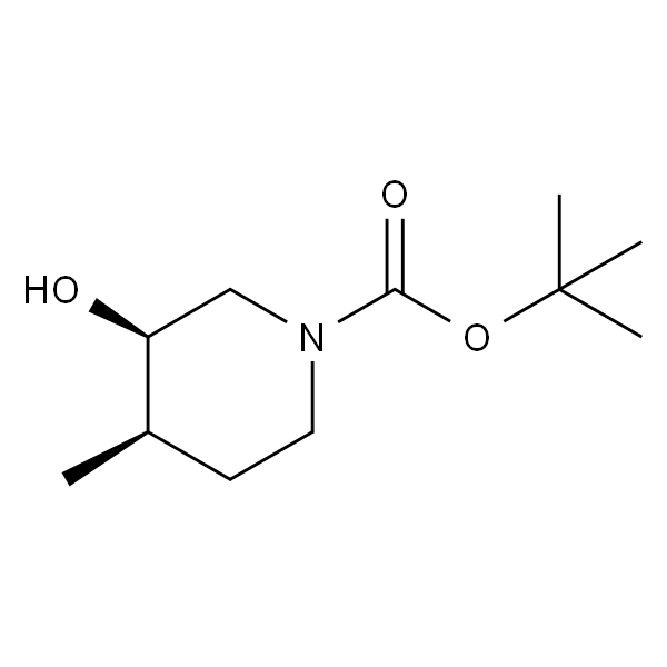 （3R，4R）-3-羟基-4-甲基哌啶-1-羧酸叔丁酯