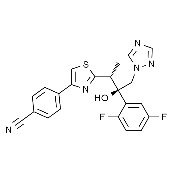 4-(2-((2R,3R)-3-(2,5-二氟苯基)-3-羟基-4-(1H-1,2,4-三唑-1-基)丁-2-基)噻唑-4-基)苯甲腈