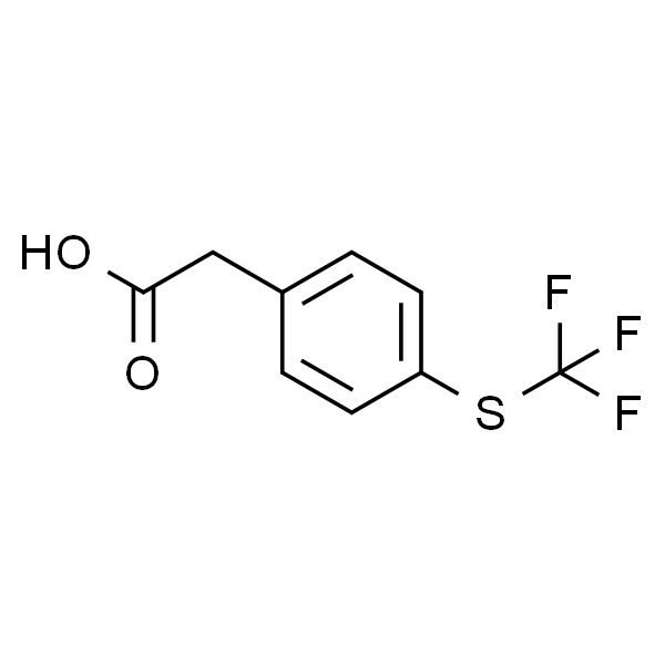 2-(4-((三氟甲基)硫代)苯基)乙酸