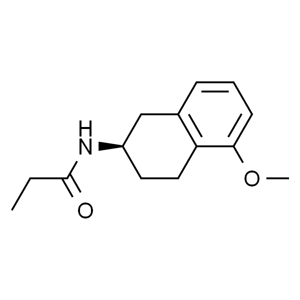 N-[(2R)-1,2,3,4-Tetrahydro-5-methoxy-2-naphthalenyl]propanamide