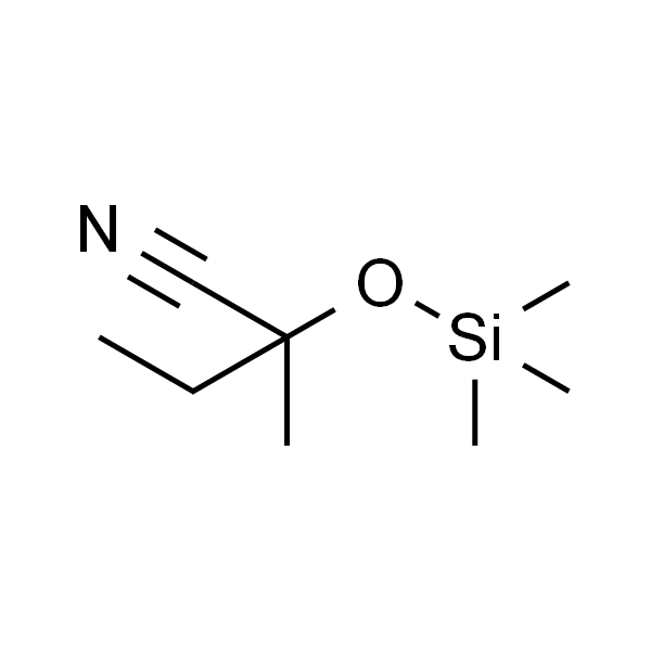 2-methyl-2-((trimethylsilyl)oxy)butanenitrile