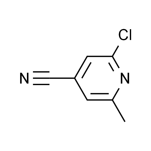 2-氯-6-甲基吡啶-4-甲腈