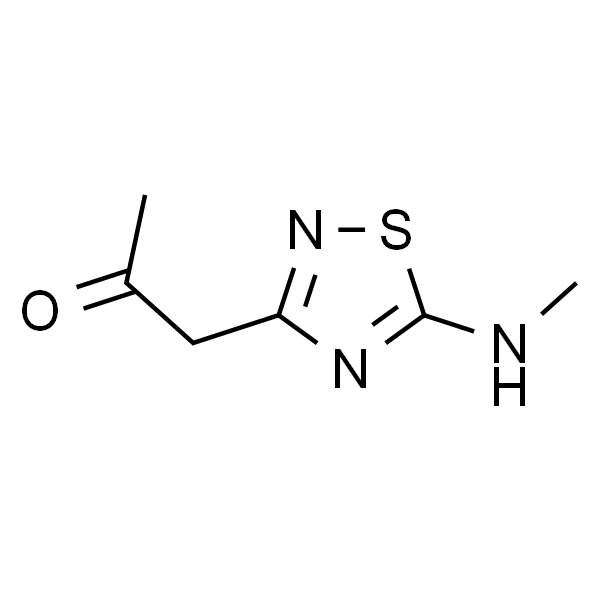 1-[5-甲胺-1,2,4-噻二唑-3-基]丙酮