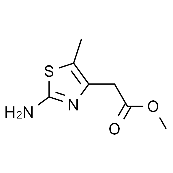 2-(2-氨基-5-甲基-4-噻唑基)乙酸甲酯