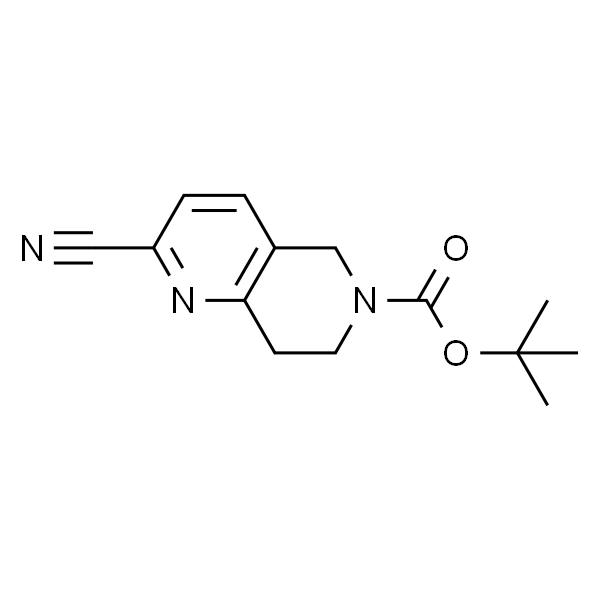 6-Boc-5,6,7,8-四氢-1,6-萘啶-2-甲腈