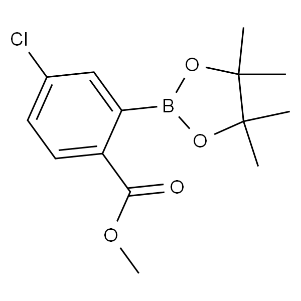 4-氯-2-(4,4,5,5-四甲基-1,3,2-二氧硼烷-2-基)苯甲酸甲酯